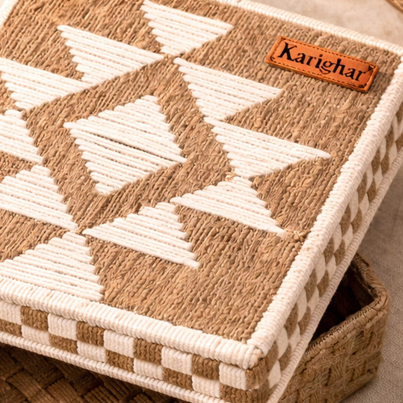 Saanjh Jute Storage Box media 6