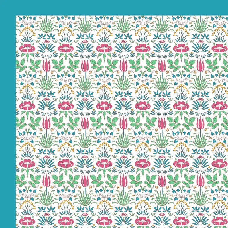 Rang Harmony Cotton Bedsheet (Pink,Blue) - 120 TC media 6