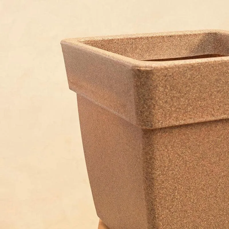 Ugaoo Barca Square Medium Planter - Sand media 4
