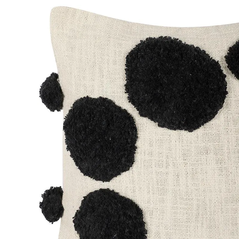 Bubble Bloom Tufted Cushion Cover - Brown media 4