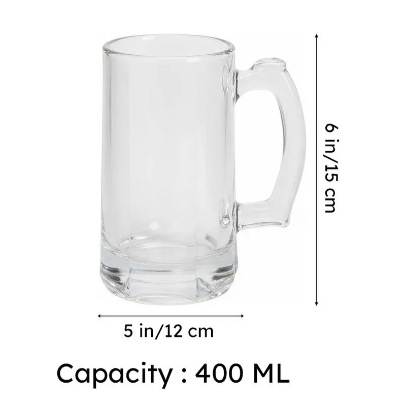 Elwood Beer Mug (400 ML) - Set Of Two media 8