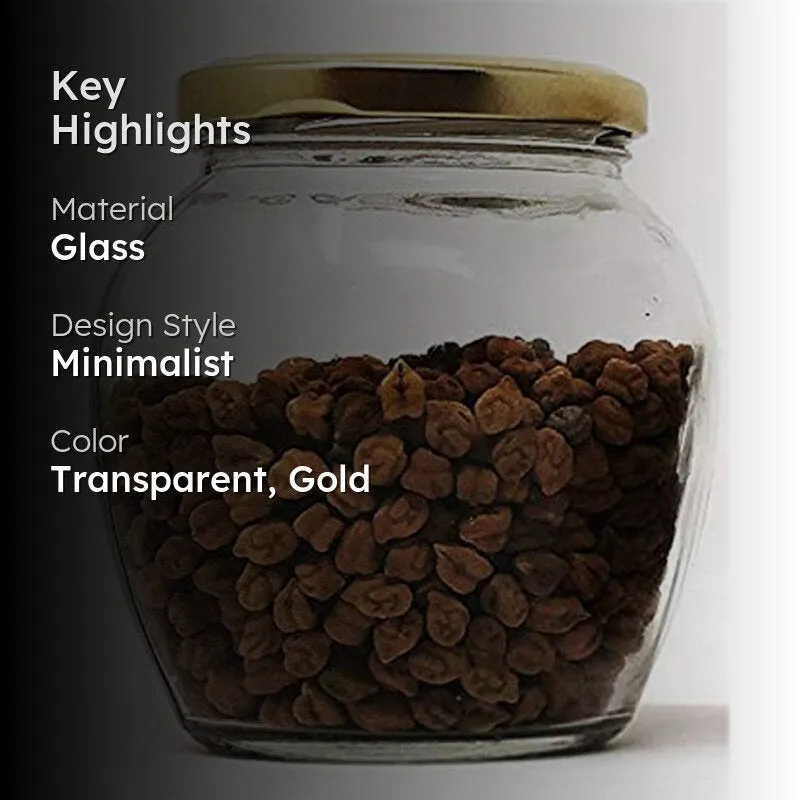 Arwen Airtight Storage Jar (500 mL Each) - Set Of Four media 2