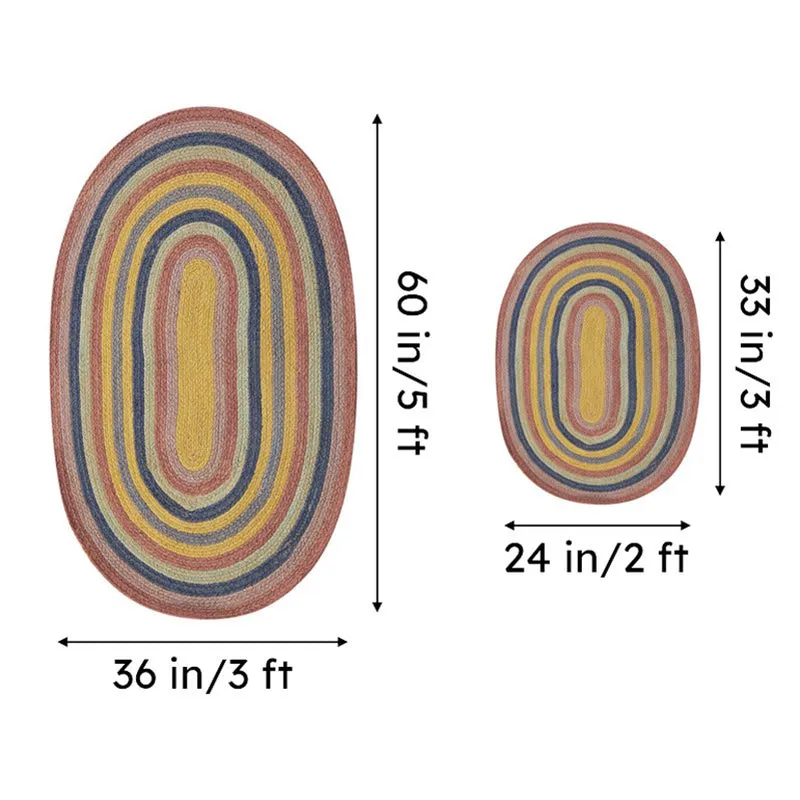 Weave Circle Braided Jute Area Rug media 7