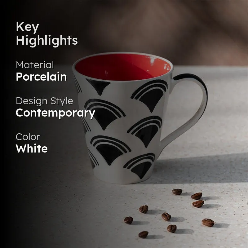 Vindara Porcelain Coffee Mug (325 mL) media 2
