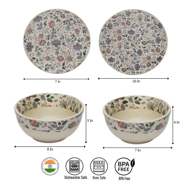Florence Stoneware Dinner Set - 14 Piece Set media 11