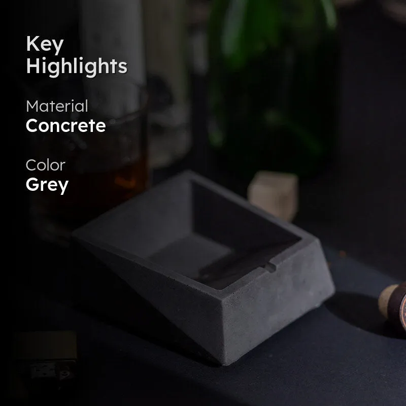 Trapez Concrete Ash Tray media 2