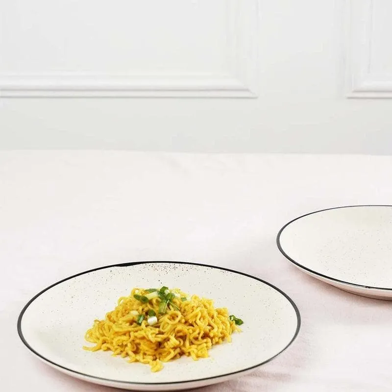 Fluted White Plate media 4