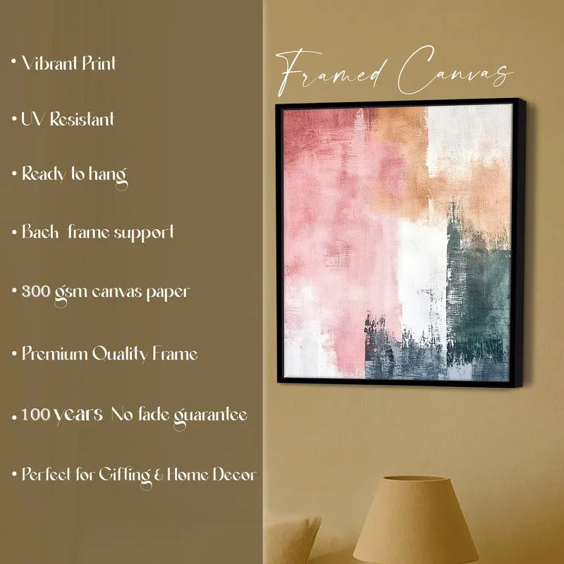 Urban Canvas Wall Art With Frame media 4
