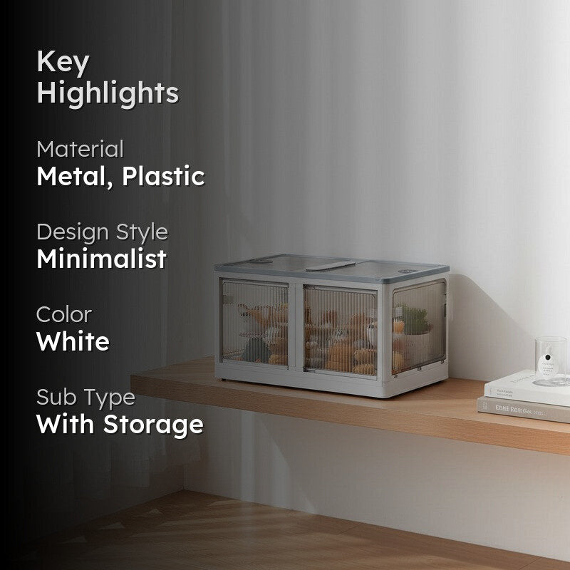 UrbanVault White Metal & Plastic Racks media 2