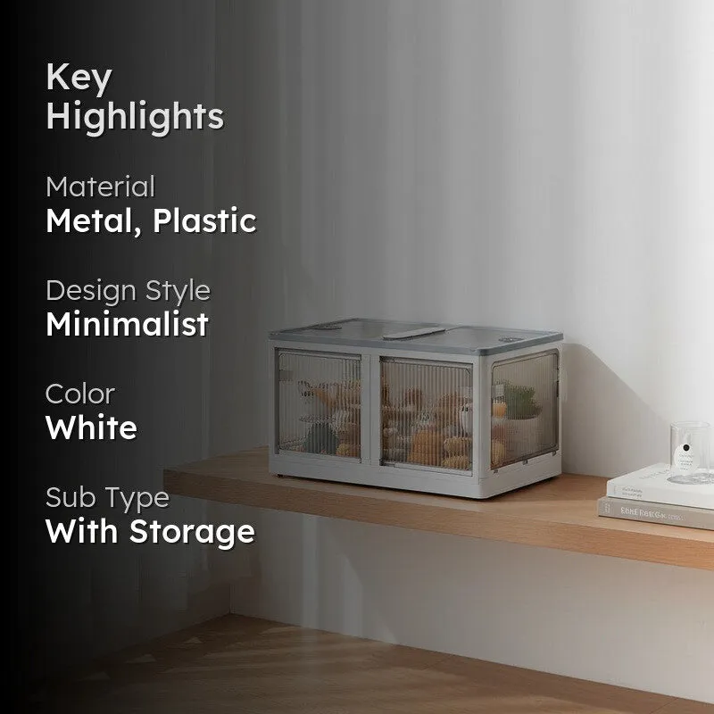 UrbanVault White Metal & Plastic Racks media 2