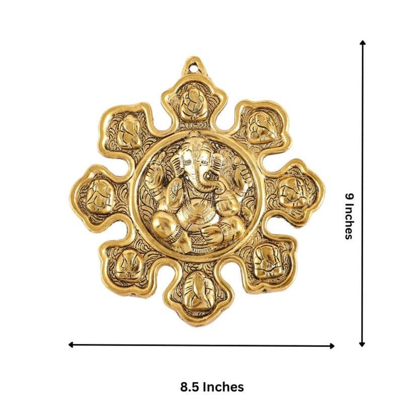 Ganesha Geeth Aluminium Wall Accent media 6