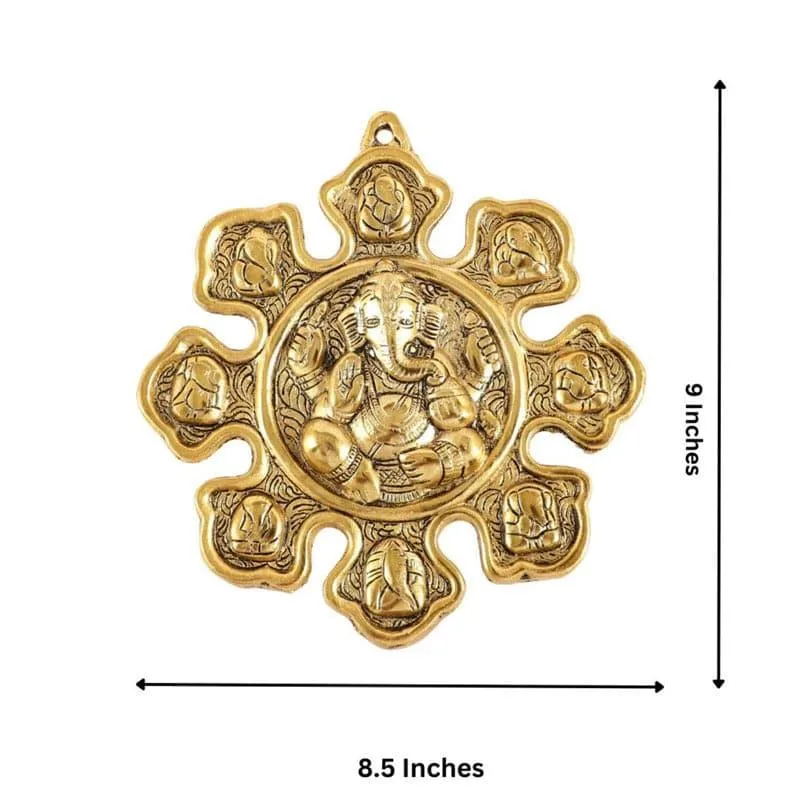 Ganesha Geeth Aluminium Wall Accent media 6