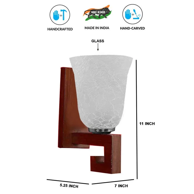 Nexa Crystal Bloom Glass Wall Lamp media 8