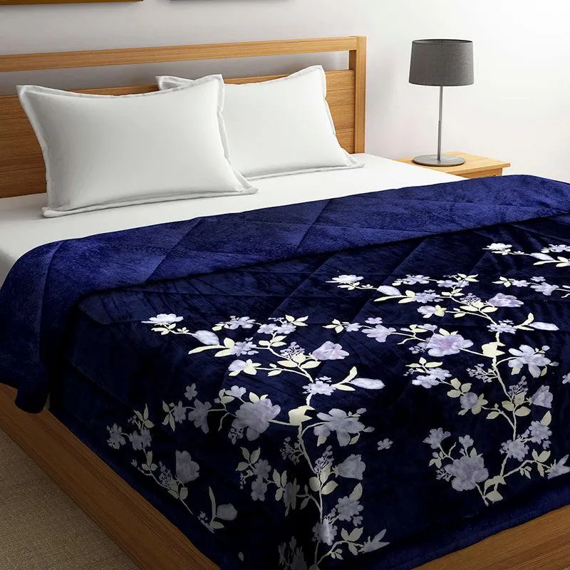 Luxurious Gulistan Polyester Double Comforter - 350 GSM media 1