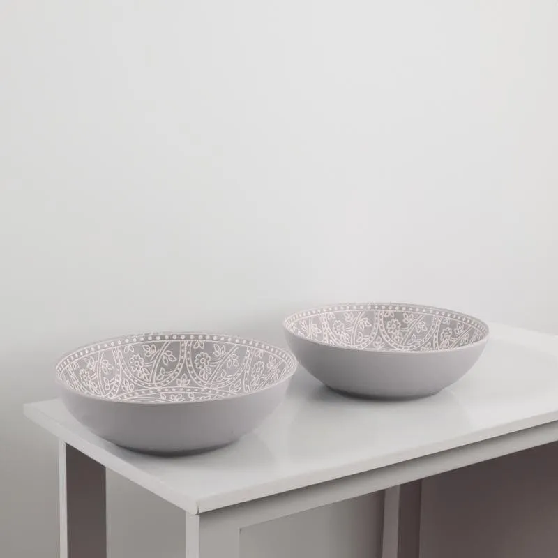 Vintage Vogue Serving Bowl - Set Of Two media 1