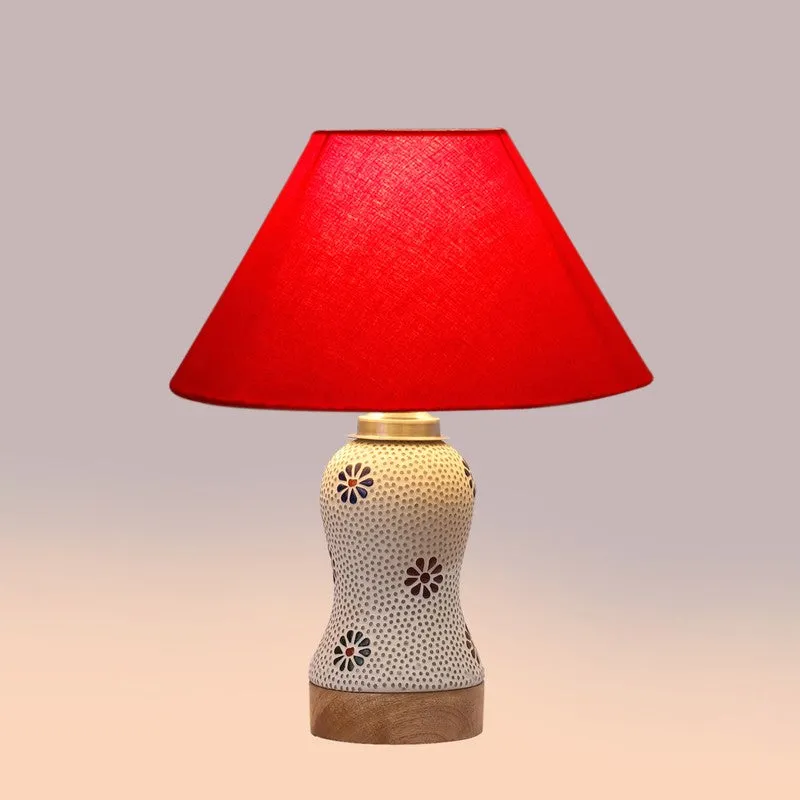 Ravellea Wooden Table Lamp - Multicolor media 6