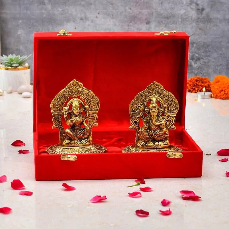 Lakshmi Vinayak Idol - Set Of Two media 1