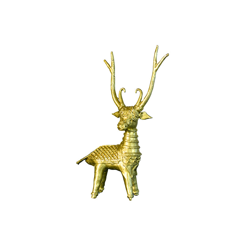 Ethnic Mystic Deer Showpiece media 3