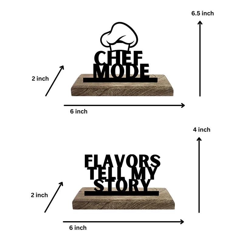 Chef Mode Showpiece - Set Of Two media 5