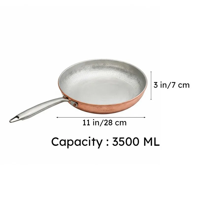 Orion Glossy Copper Kadhai - 3500 mL media 13
