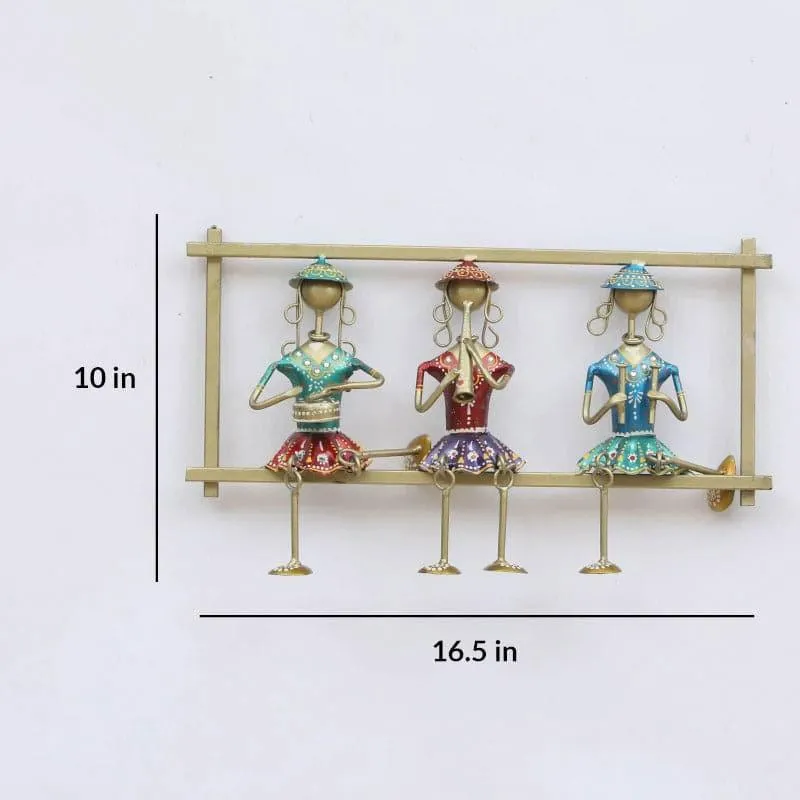 Tribal Choir Iron Wall Accent media 5