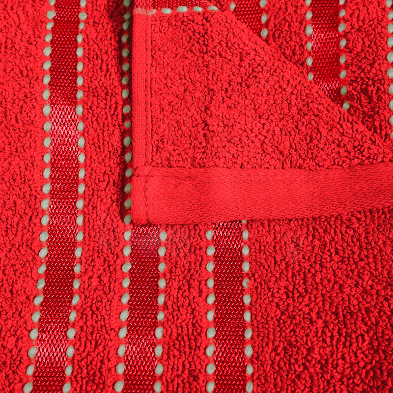 Micro Cotton LuxeDry Comfort Solid Bath Towel - Red media 7