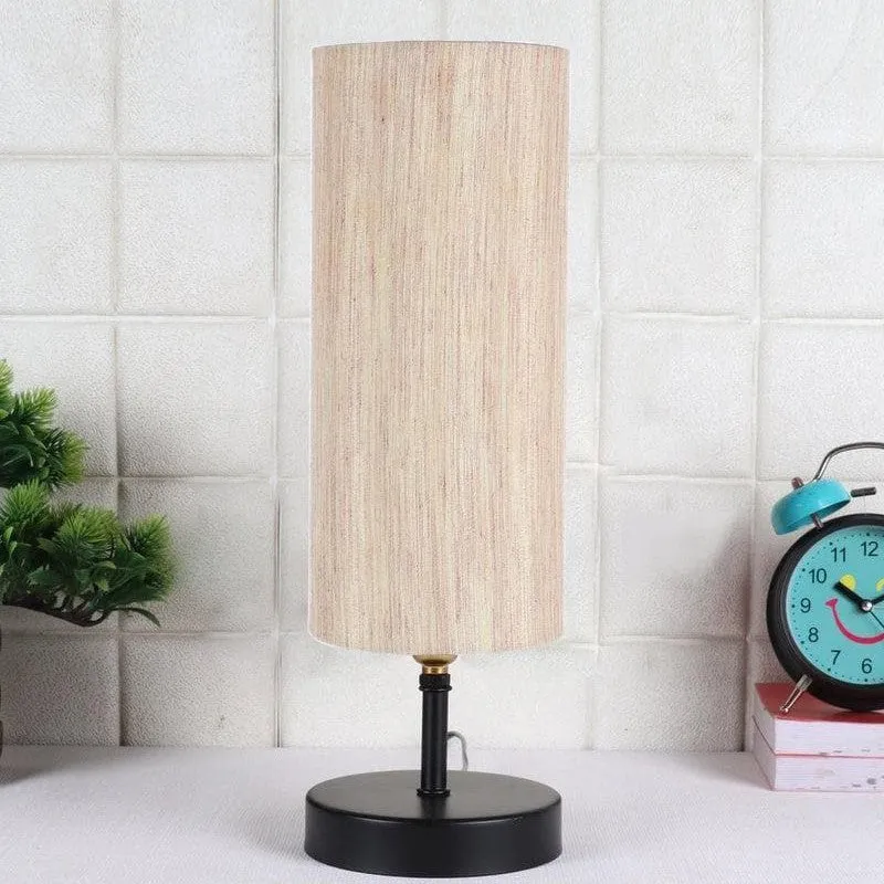 Mini Magic Fabric Table Lamp - Beige,Black media 4