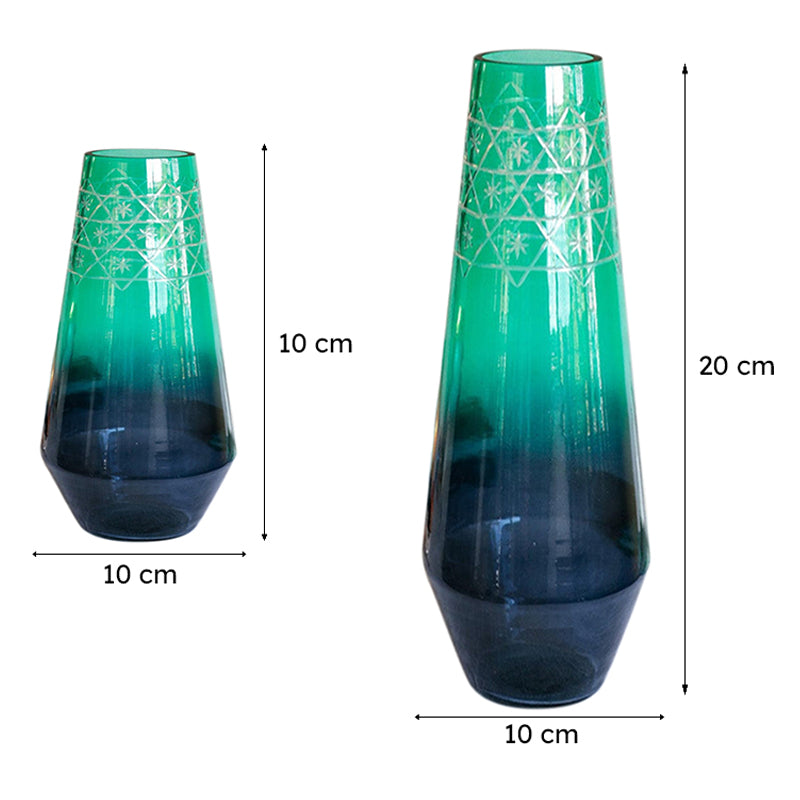 Verdant Whimsy Glass Vase media 6
