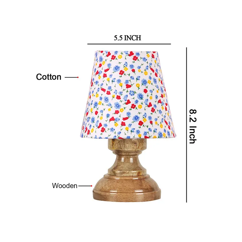 Harolda Color Splash Fabric Table Lamp - Multicolor media 5