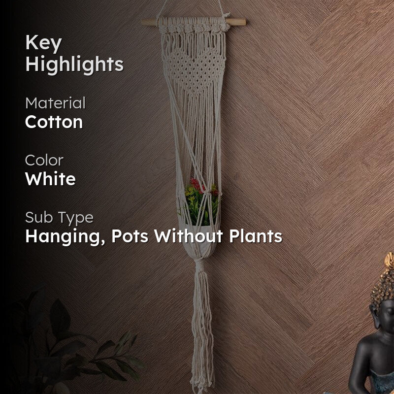 Yarden Macrame Planter media 2