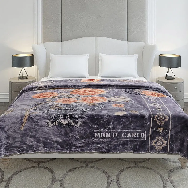 Monte Carlo Whimsical Blossom Blanket - 852 GSM media 3