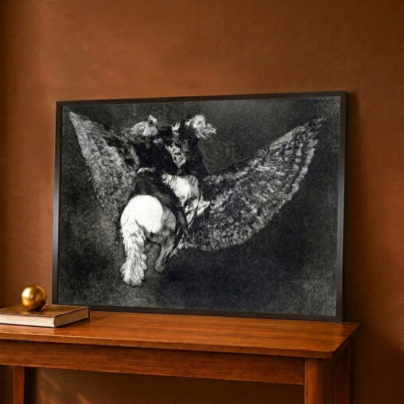 Winged Nonsense 1819-1823 Canvas Wall Painting - 18 x 12 Inches