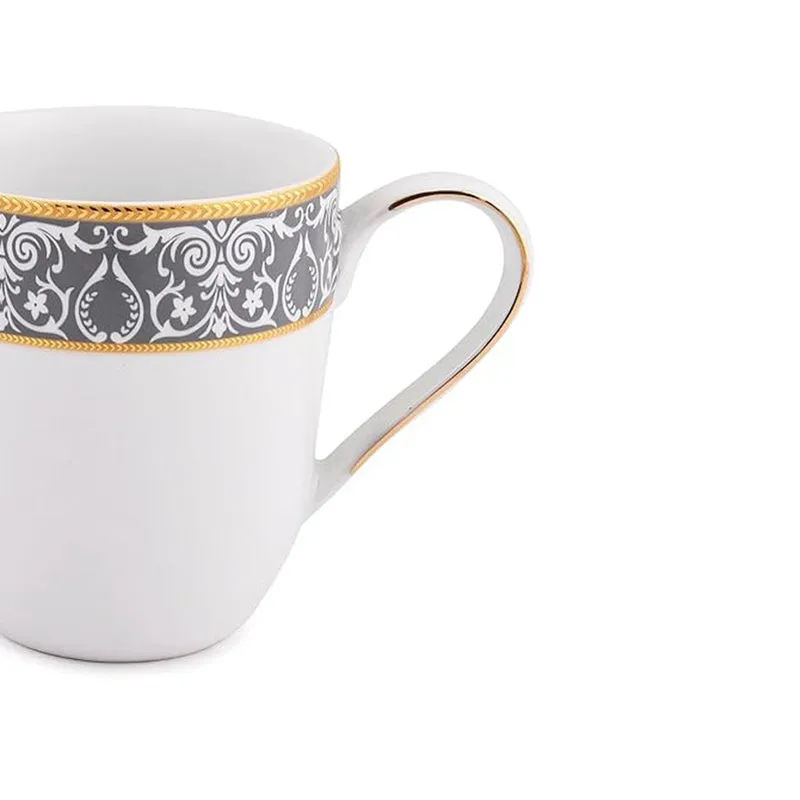 Brew Bloom Porcelain Coffee Mug (300 mL Each) - Set Of Two media 9