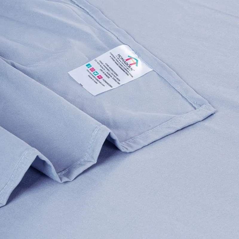 Cloud Drift Microfiber Bedsheet (Lavender) - 140 GSM media 7