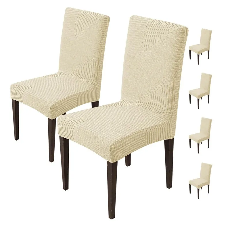Carmira Polyester Chair Cover - Set Of Six media 3