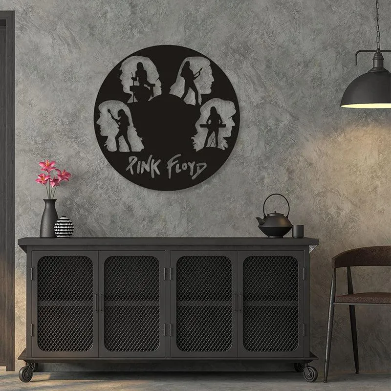 Pink Floyd Rock Band Iron Wall Accent media 1