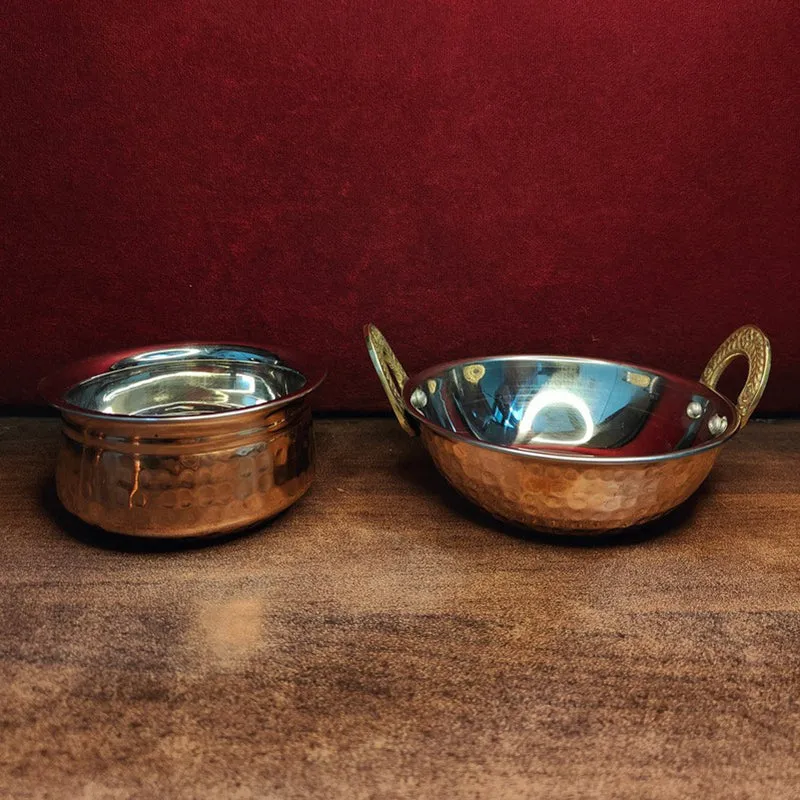 Heaton Stainless Steel Kadai with Balti - Two Piece Set media 5