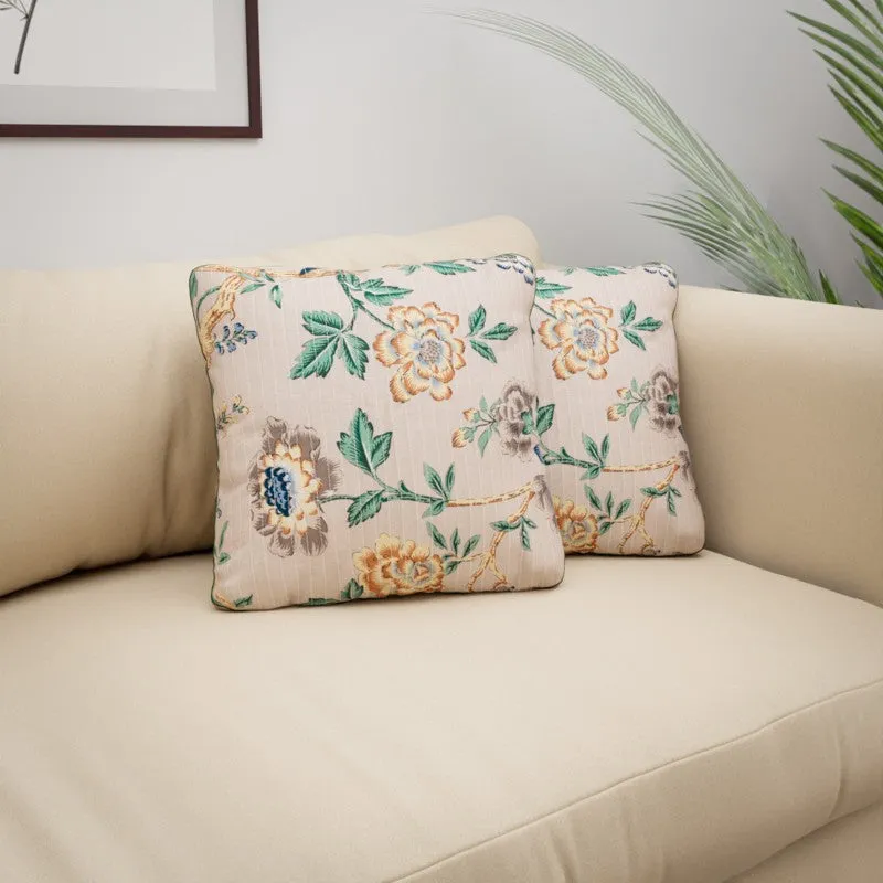 Soft Botanica Cotton Cushion Covers - Set Of Two media 5