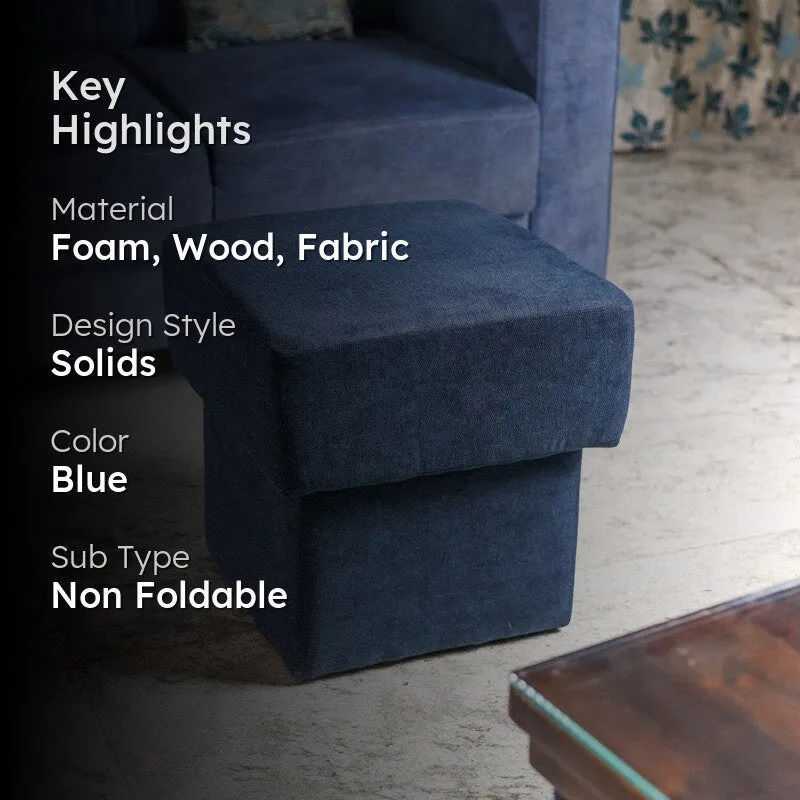 PlushPod Ottoman  Blue media 2