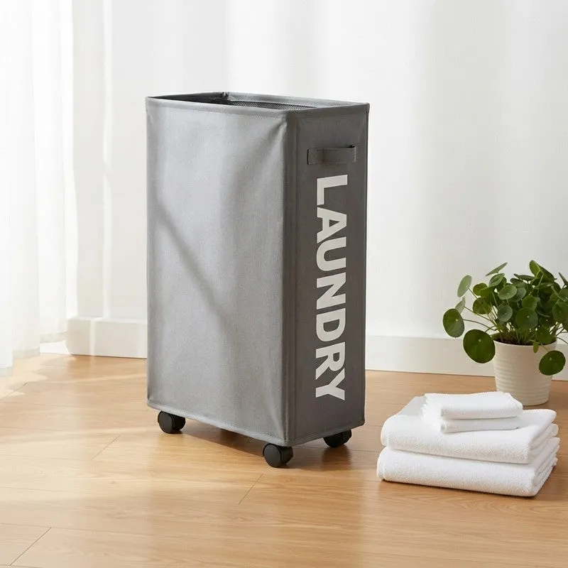 Rioware Easy Move Laundry Basket - Black media 1