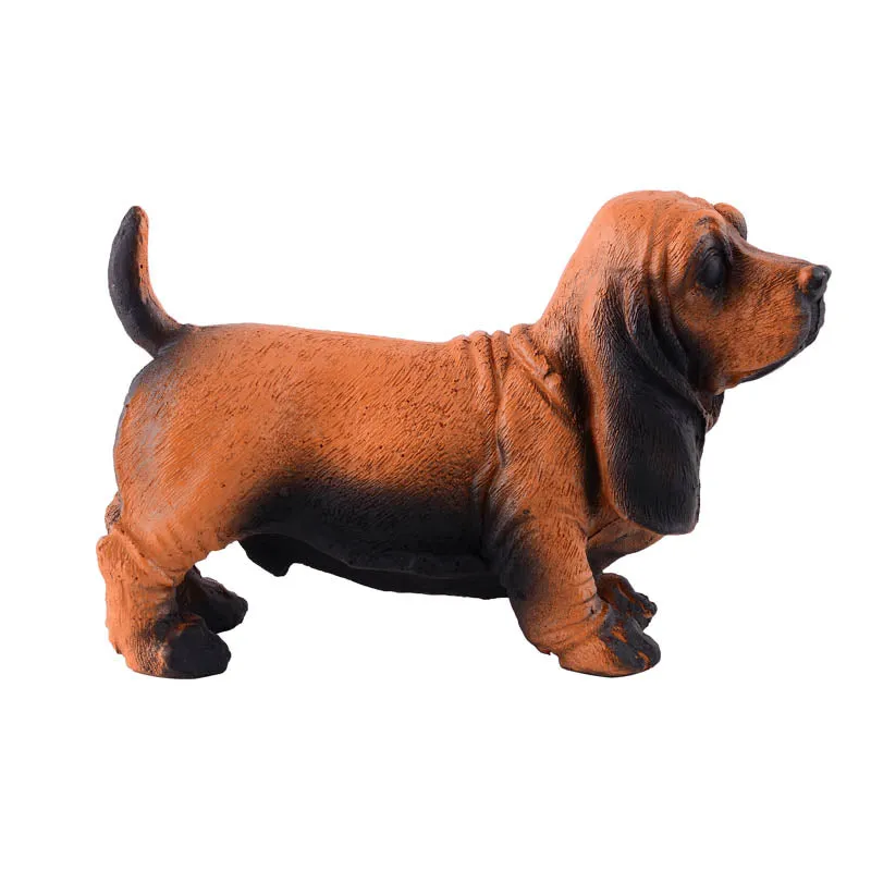 Sir Sniffs-a-lot Painted Polyresin Show Piece - Brown media 3