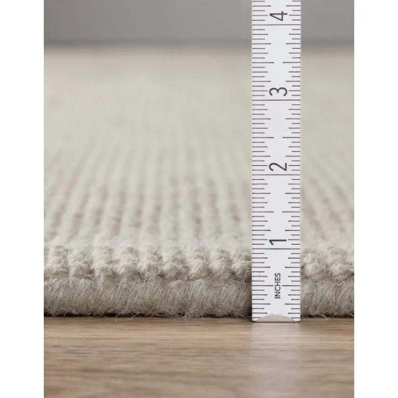 Handloom Hand Loomed Legacy Wool Rug - Silver media 9