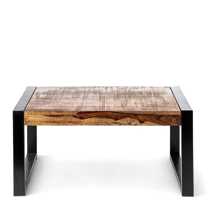 Zavex Sheesham Wooden Center Table - Brown media 3