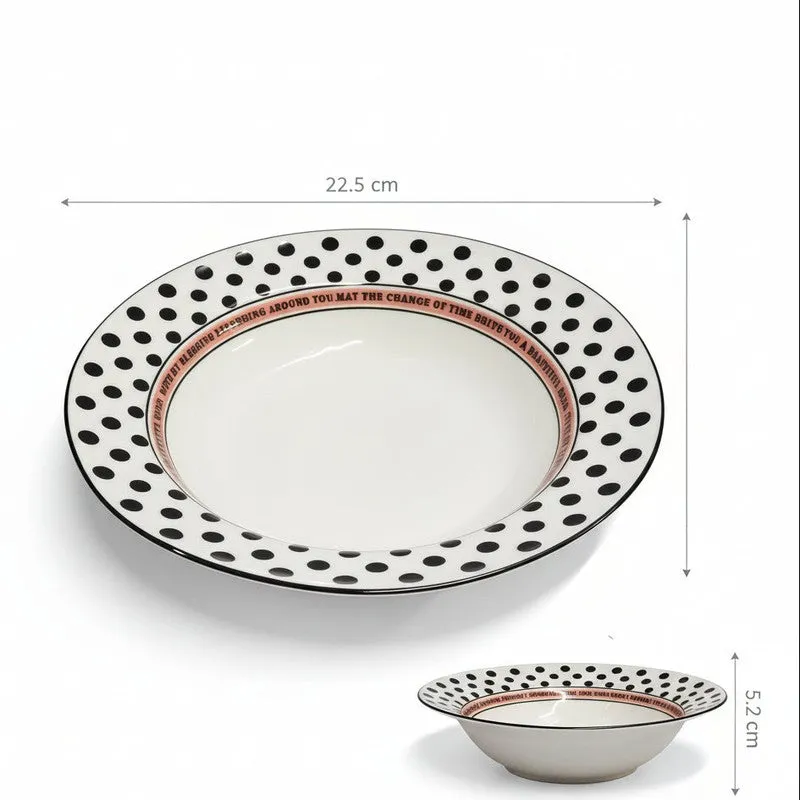 Taste Charm Ceramic Pasta Plate media 9