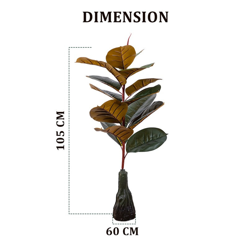 AarviDecor Urban Leaf PVC Artificial Plants media 9