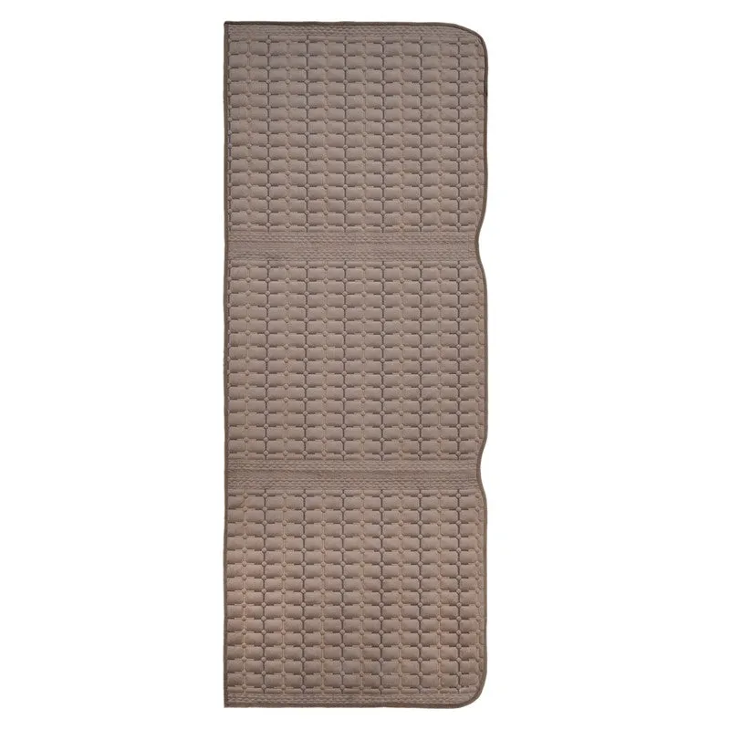 GeoWeave Velvet Sofa Cover - Brown media 3