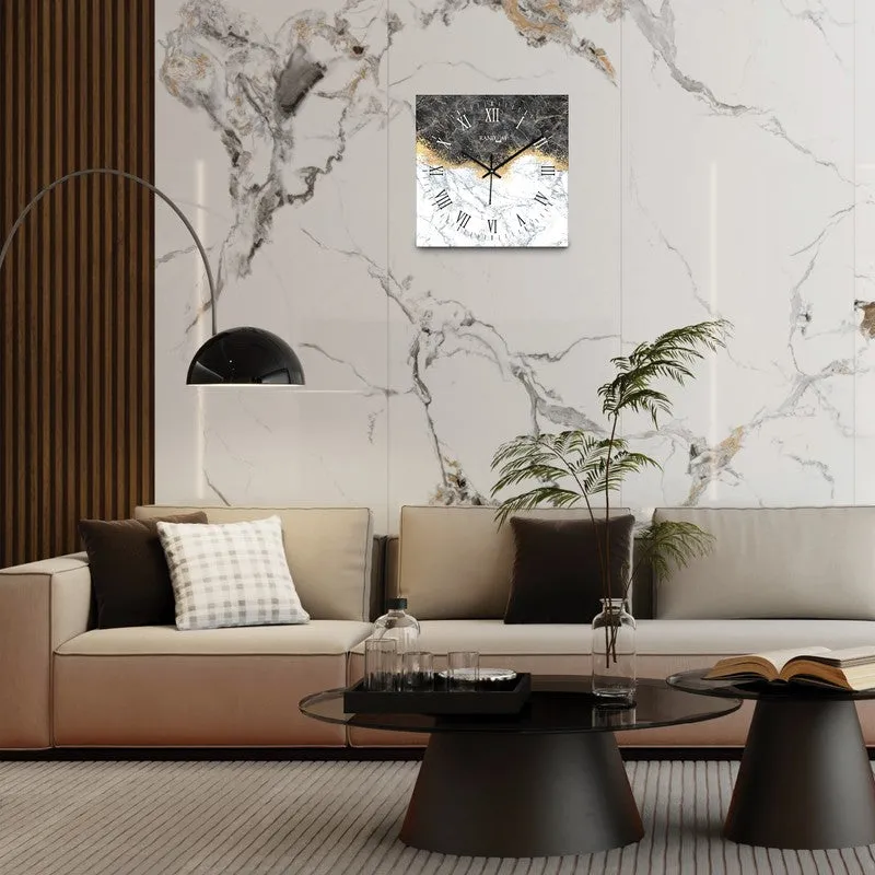 Novex Analog Wall Clock - White,Grey media 4