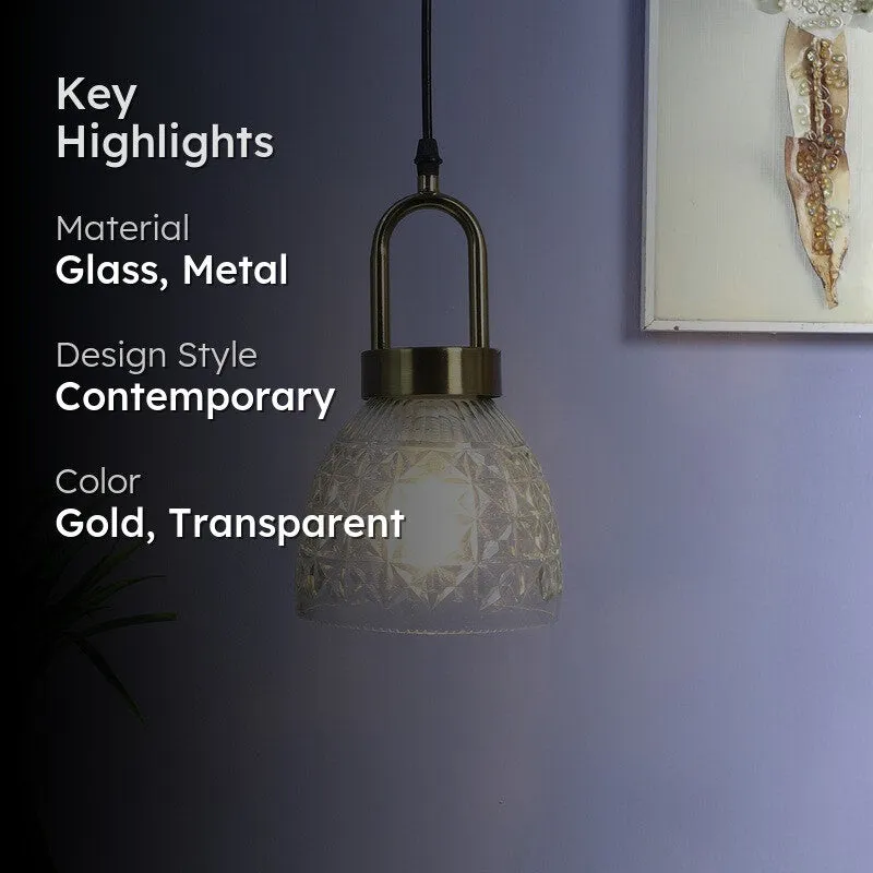 Luminex Pendant Glass Ceiling Lamp media 2