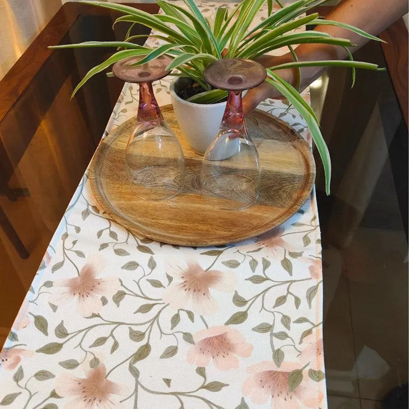 Peshio Poly Canvas Table Runner media 1