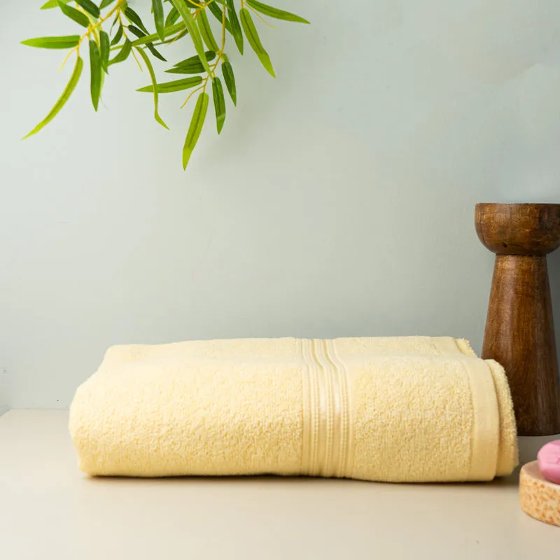 Micro Cotton LuxeDry Solid Bath Towel - Beige media 3